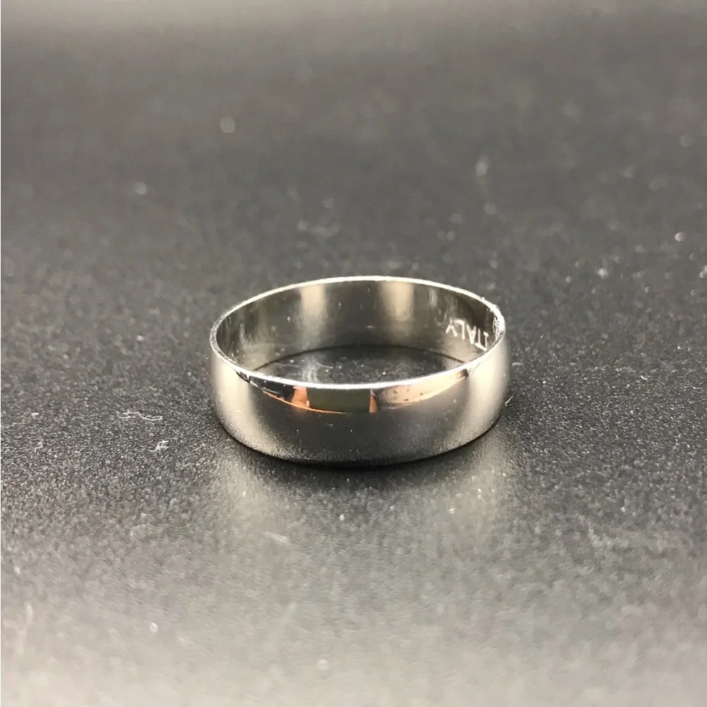 925 Sterling Silver wedding Band Ring size 10 - Picture 13 of 13